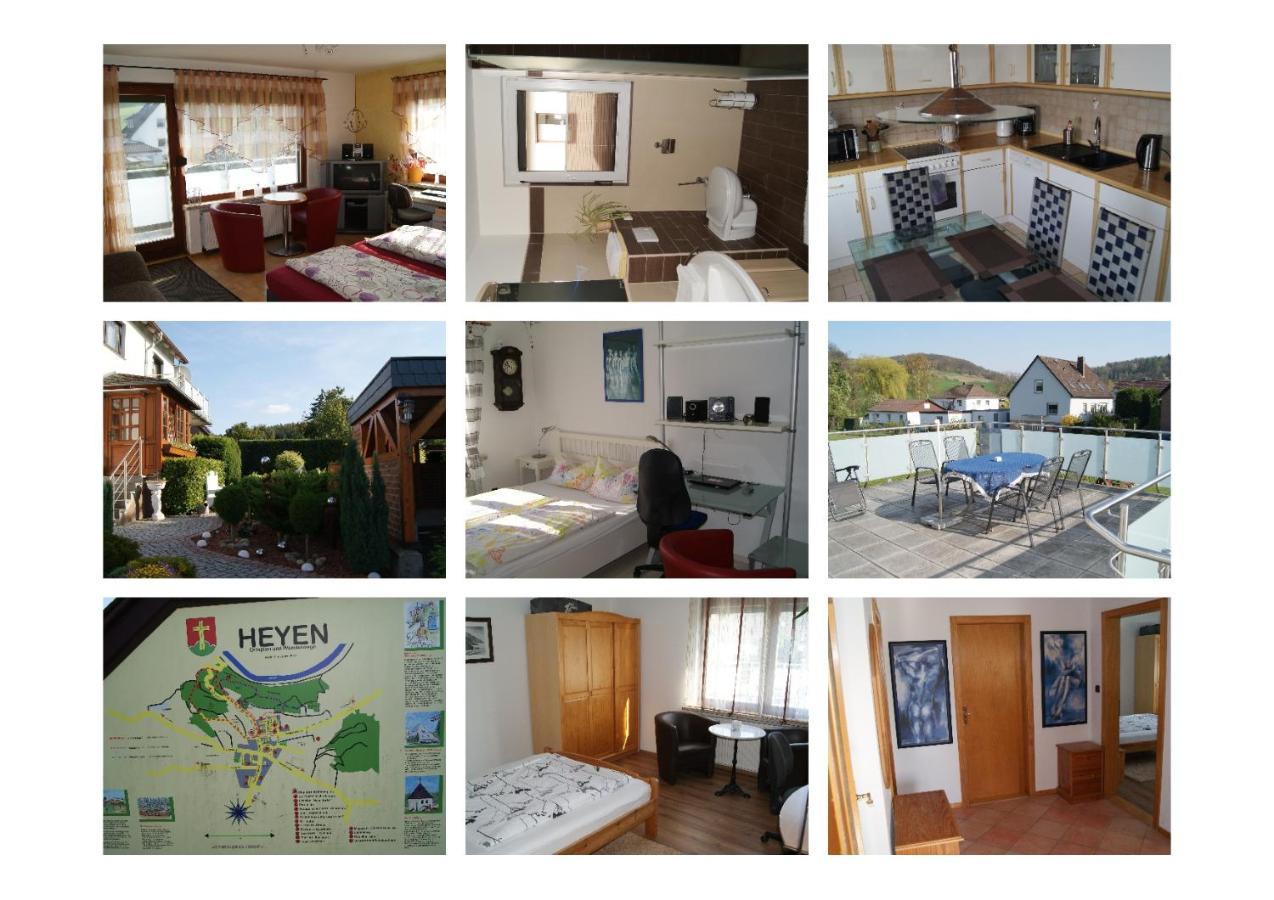 Komplette Wohnung Im Schoenen Weserbergland / Heyen Экстерьер фото